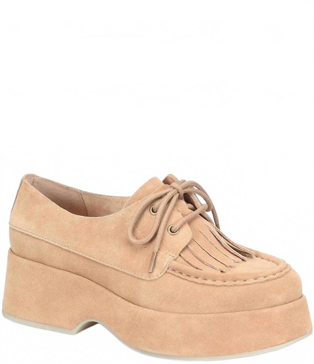 NEW KORK-EASE women's penelope loafer in natural suede